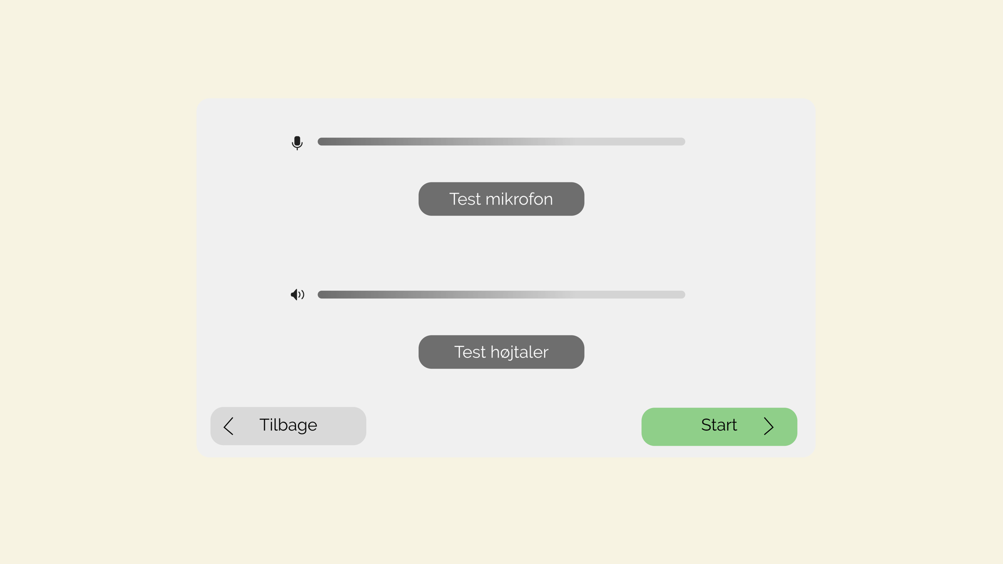 Test af teknikken Test af teknikken